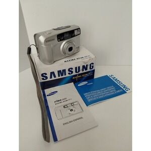 Samsung Maxima Zoom 80TI‎ Point & Shoot 35mm Camera 38-80mm Lens Tested VGC